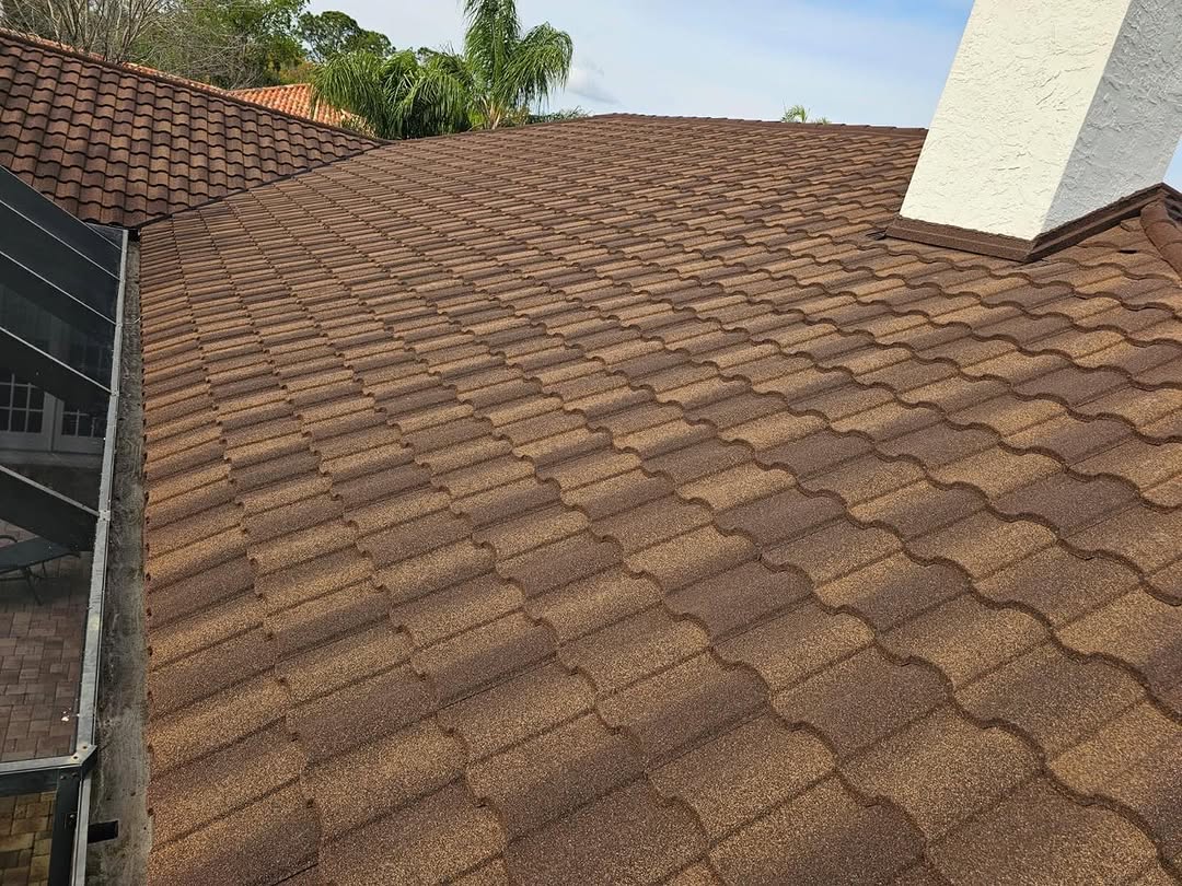 Large scale roof restoration